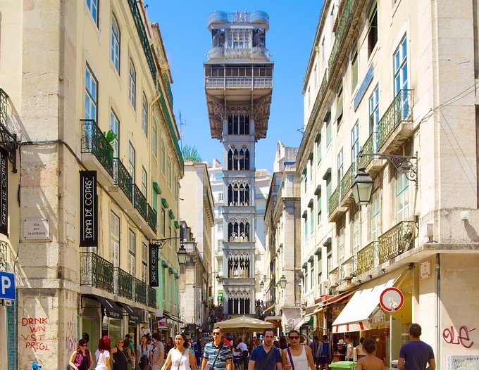 Bezienswaardigheden in Lissabon 3 Elevador de Santa Justa